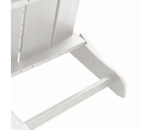 Salokāmie Adirondack Krēsli 2 Gab. Balts 74.5X80.5X90 Cm Hdpe Vidaxl