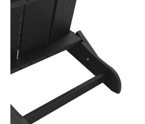 Sodo Poilsio Baldai 2 Pcs Juoda 74.5 X 80.5 X 90Cm Plastmasė