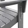 Salokāmie Adirondack Krēsli 2 Gabali Gaiši Pelēks 74.5X80.5X90 Cm Hdpe Vidaxl