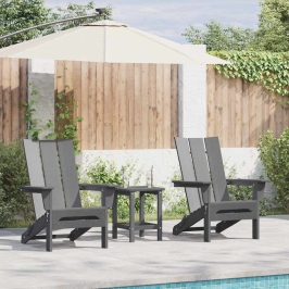 Dārza Atpūtas Mēbeles 2 Pcs Gaiši Pelēks 74.5 X 80.5 X 90Cm Vidaxl