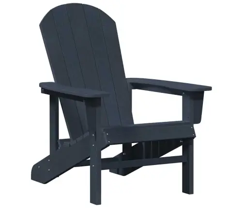Adirondack Krēsli 2 Gab. Tumši Zils 74X82X90 Cm Hdpe Vidaxl