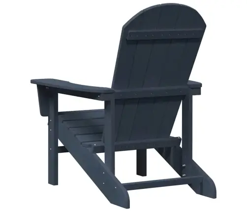 Adirondack Krēsli 2 Gab. Tumši Zils 74X82X90 Cm Hdpe Vidaxl