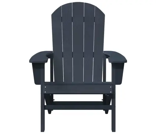 Adirondack Krēsli 2 Gab. Tumši Zils 74X82X90 Cm Hdpe Vidaxl
