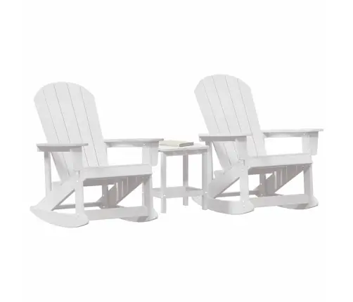 Aia Lounge Komplekt 3 Pcs Valge Hdpe