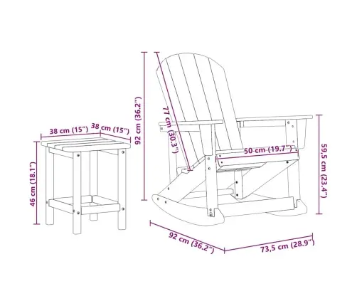 Aia Lounge Komplekt Tumesinine Hdpe