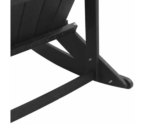 Sodo Poilsio Komplektas 3 Pcs Juoda Hdpe