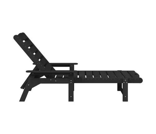 Aia Lõõgastusmööbel 2 Pcs Must 53 X 195.5 X 30 Cm Polyethylene Aia Lõõgastusmööbel 2 Pcs Must 53 X 195.5 X 30 Cm Polyethylene