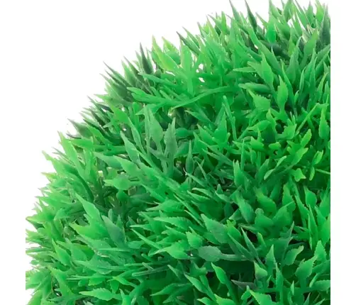 Kunstpukspuidust Pallid Led Tuledega 4 Tk Roheline 12 Cm