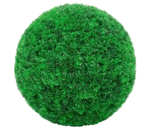 Kunstpukspuidust Pallid Led Tuledega 2 Tk Roheline 45 Cm