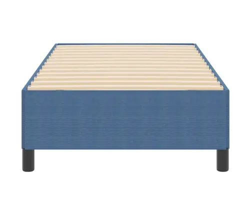 Kiemas Lova Mėlyna 90 X 200 Cm Aksomas