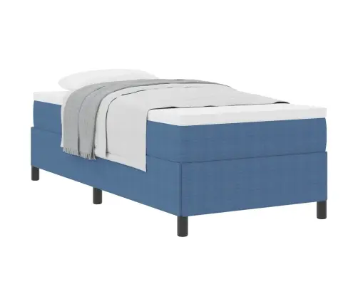Kiemas Lova Mėlyna 90 X 200 Cm Aksomas