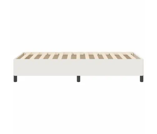 Gultas Rāmis Krēmkrāsas 100X200 Cm Korduroja Audums Vidaxl