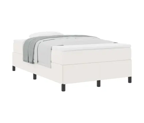 Gultas Rāmis Krēmkrāsa 120 X 190 Cm Korduroja Audums Vidaxl