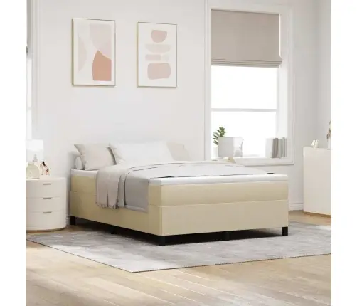 Gultas Rāmis Gaiši Zaļš Pelēks 140X190 Cm Smalkā Kokvilna Vidaxl