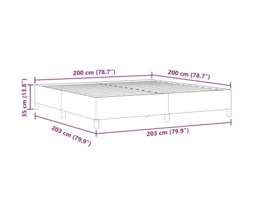 Karbi Vedrumadrats Sinine 200 X 200 Cm Samet