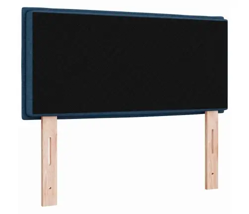 Galvas Balsts Līniju Dizains Zils 100 Cm Audums Vidaxl