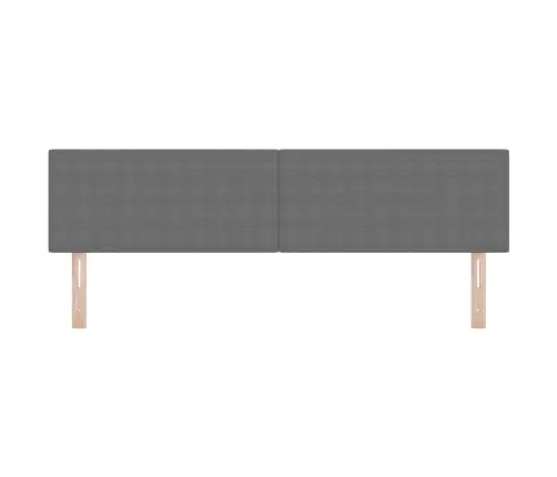 Galvūgalis Su Galvūgalio Šviesiai Pilka 180 Cm Dirbtinė Oda