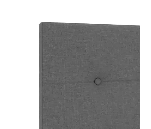 Galvgalis Ar Galvas Klāju Tumši Pelēks 144 Cm Mākslīgā Āda Vidaxl