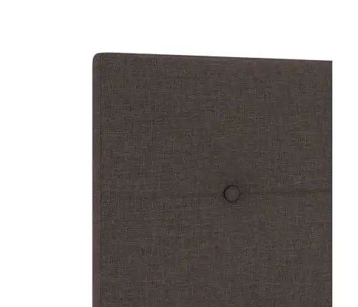 Galvūgalis Su Galvūgalio Tamsiai Rudas 160 Cm Dirbtinė Oda