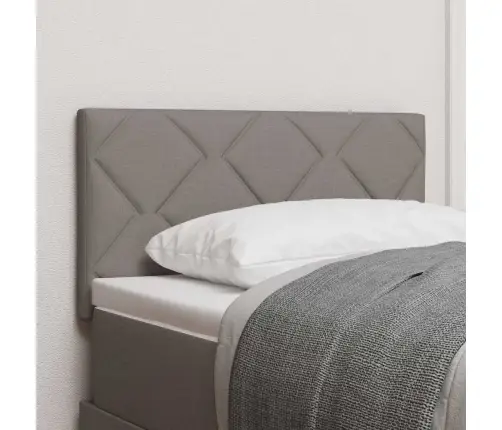 Galvūgalis Su Galvūgalio Taupe 80 Cm Dirbtinė Oda