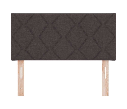 Galvgaļi Dimanta Bloku Dizains, Tumši Brūns, 90 Cm, Audums. Vidaxl