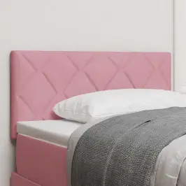 Galvgalis Piestiprināts Pie Sienas Rozā 100 Cm Samts Vidaxl