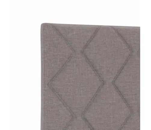 Dimanta Bloku Galvgalis Taupe 140 Cm Audums Vidaxl Dimanta Bloku Galvgalis Taupe 140 Cm Audums Vidaxl