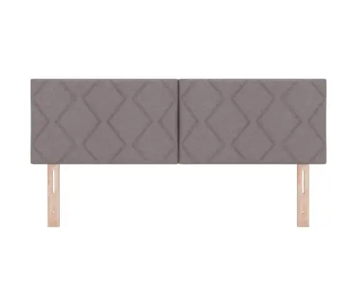 Galvgalis Ar Galvas Klāju Pelēkbrūna 160 Cm Mākslīgā Āda Vidaxl