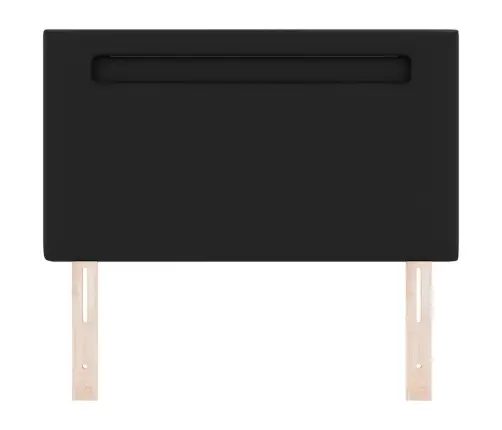 Galvgaļi Vienkāršs Dizains Melns 90 Cm Mākslīgā Āda Vidaxl Galvgaļi Vienkāršs Dizains Melns 90 Cm Mākslīgā Āda Vidaxl