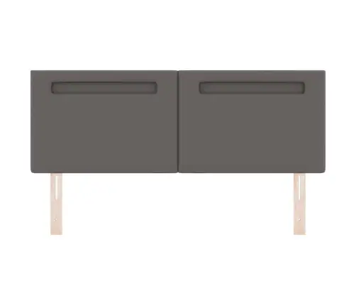 Gultas Galvgalis Vienkāršajā Dizainā Pelēks 140 Cm Mākslīgā Āda Vidaxl Gultas Galvgalis Vienkāršajā Dizainā Pelēks 140 Cm Mākslīgā Āda Vidaxl