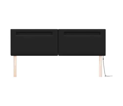 Led Peatoed Must 180 Cm Kunstnahk