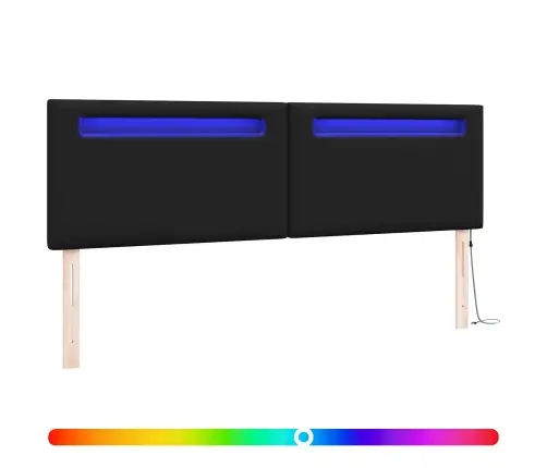 Led Peatoed Must 180 Cm Kunstnahk