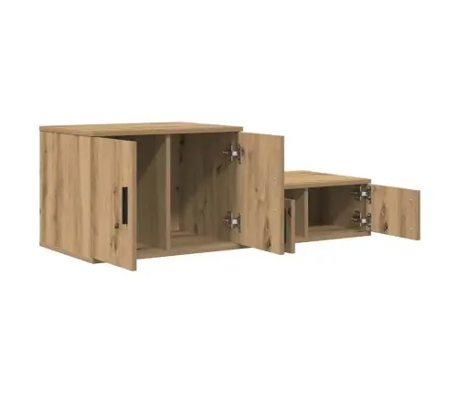 Uzglabāšanas Skapjis Artisan Oak 127X41X40 Cm Inženierijas Koks Vidaxl Uzglabāšanas Skapjis Artisan Oak 127X41X40 Cm Inženierijas Koks Vidaxl