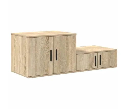 Uzglabāšanas Skapīts Sonoma Ozols 118X41X40 Cm Vidaxl