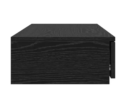 Voodisahtlid Sahtliga Must Tamm 100 X 36,5 X 16,5 Cm Tehispuit