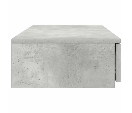 Lovos Stalčiai Su Stalčių Betono Pilka 100 X 36,5 X 16,5 Cm