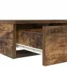 Lovos Stalčiai Su Stalčių Dūminio Ąžuolo 100 X 36.5 X 16.5 Cm Lovos Stalčiai Su Stalčių Dūminio Ąžuolo 100 X 36.5 X 16.5 Cm