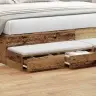 Lovos Stalčiai Su Stalčių Sena Mediena 200 X 36.5 X 16.5 Cm