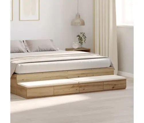 Lovos Stalčiai Amatininkų Ąžuolas 200 X 36,5 X 16,5 Cm