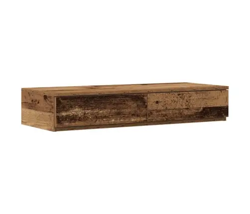 Gultas Atvilktnes Vecs Koks 80X36,5X16,5 Cm Inženierijas Koks Vidaxl