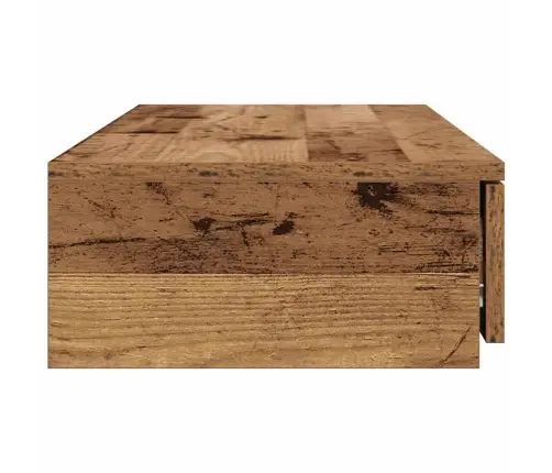 Gultas Atvilktnes Vecs Koks 80X36,5X16,5 Cm Inženierijas Koks Vidaxl