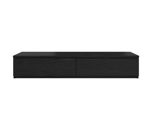 Voodisahtlid Sahtliga Must Tamm 90 X 36.5 X 16.5 Cm Tehispuit