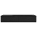Voodisahtlid Sahtliga Must Tamm 90 X 36.5 X 16.5 Cm Tehispuit