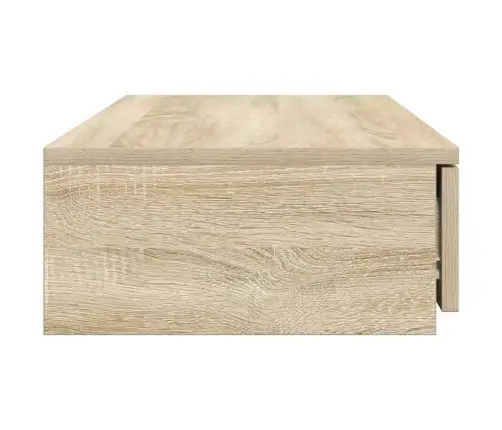 Gultas Atvilktnes No Sonoma Ozola 90X36,5X16,5 Cm, Izgatavots No Inženierijas Koka Vidaxl