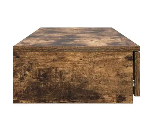 Voodisahtlid Suitsetatud Tamm 120 X 36,5 X 16,5 Cm Tehispuit