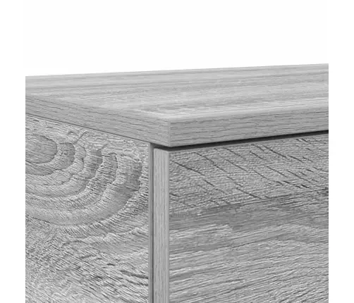 Lovos Stalčiai Pilka Sonoma Ąžuolo 120 X 36.5 X 16.5 Cm