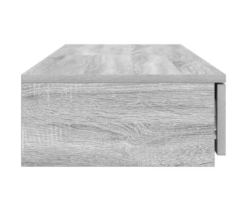 Lovos Stalčiai Pilka Sonoma Ąžuolo 120 X 36.5 X 16.5 Cm