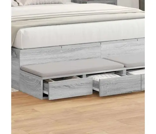 Voodisahtlid Hall Sonoma 150 X 36.5 X 16.5 Cm Tehispuit