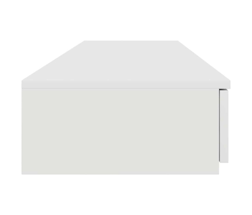 Gultas Atvilktnes Baltā Krāsā 160X36.5X16.5 Cm Izgatavotas No Inženieru Koka Vidaxl