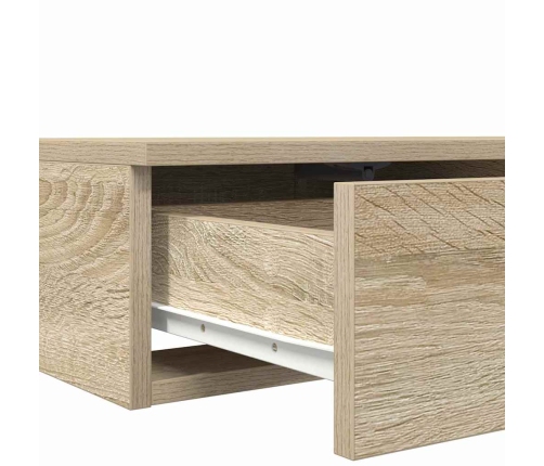Gultas Atvilktne Sonoma Ozolā 160X36,5X16,5 Cm No Inženierijas Koka Vidaxl
